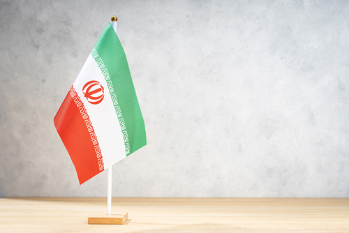 عکس پرچم رومیزی جمهوری اسلامی ایران با کیفیت بسیار بالا